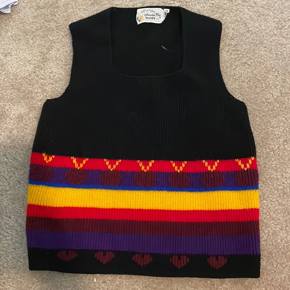 Vintage Knit Vest